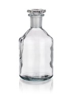 Steilbrustflaschen Enghals, Klarglas
