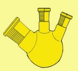 Dreihalskolben 100 ml